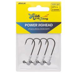 Jighead Power Jig Head - No - 2/0  2 Gr