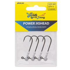 Jighead Power Jig Head - No - 3/0  2 Gr