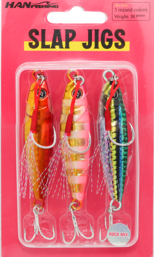Slap Jigs   Rock  Mix 15 gr