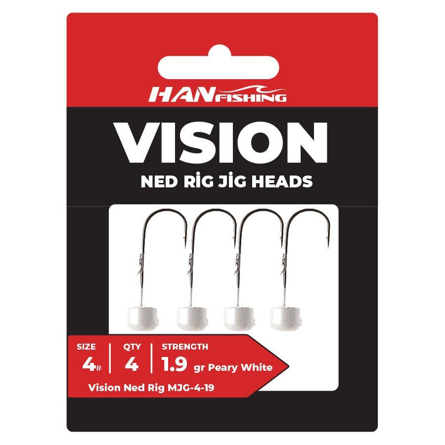 Vision Ned Rig  Peary White PMJ-4-1,5 gr